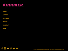 Tablet Screenshot of hashtaghooker.com